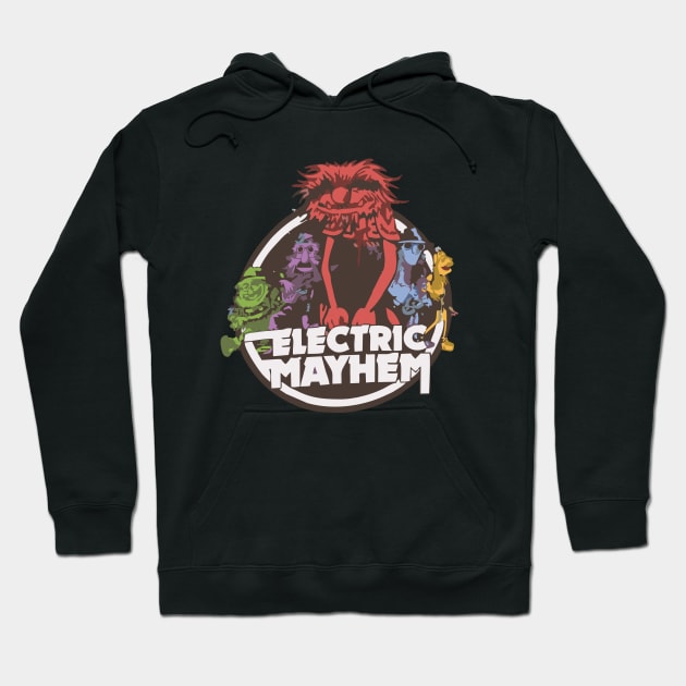 ELECTRIC MAYHEM Hoodie by Suwitemen